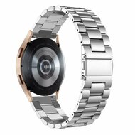 Garmin Venu 3s / Vivoactive 4s / Venu 2s / Vivomove 3s / Forerunner 255s / 265s - Stalen schakelband - Zilver