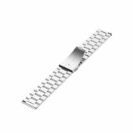 Garmin Venu 3s / Vivoactive 4s / Venu 2s / Vivomove 3s / Forerunner 255s / 265s - Stalen schakelband - Zilver