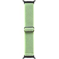 Elastische solo loop nylon bandje - Neon groen / geel - Samsung Galaxy Watch 8 - 40mm / 44mm