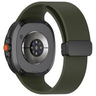 D-buckle sportband - Leger groen - Samsung Galaxy Watch 8 - 40mm / 44mm