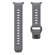 Wave siliconen band - Grijs - Samsung Galaxy Watch 8 - 40mm / 44mm