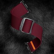Nylon Loop bandje - Bordeaux - Samsung Galaxy Watch 8 - 40mm / 44mm