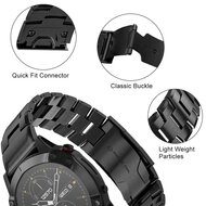 Titanium schakelband - Zwart - Garmin Epix Gen 2 (47mm) / MARQ / Quatix 7 / 6 / 5