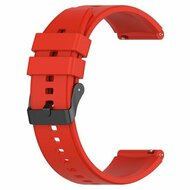 Siliconen gesp bandje - Rood - Garmin Vivoactive 6 / Vivoactive 5 / Vivoactive 3