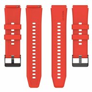 Siliconen gesp bandje - Rood - Garmin Vivoactive 6 / Vivoactive 5 / Vivoactive 3