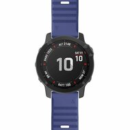 Siliconen bandje - Donkerblauw - Garmin Fenix 8 / 8 Pro - 51mm