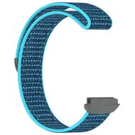 Fitbit Ace LTE - Nylon loop band met klittenbandsluiting - Blauw