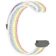 Fitbit Ace LTE - Nylon loop band met klittenbandsluiting - Multicolor
