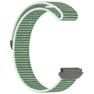 Fitbit Ace LTE - Nylon loop band met klittenbandsluiting - Groen