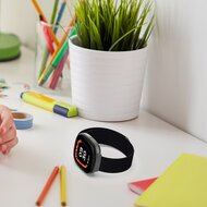 Fitbit Ace LTE - Nylon loop band met klittenbandsluiting - Groen