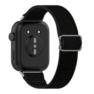 Elastische nylon band - Zwart - Huawei Watch Fit 3 / Fit 4