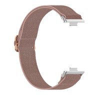 Elastische nylon band - Oudroze - Huawei Watch Fit 3 / Fit 4