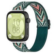 Elastische nylon band - Green Arrow - Huawei Watch Fit 3 / Fit 4