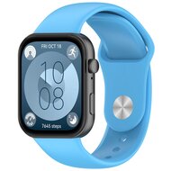 Siliconen sportband - Lichtblauw - Huawei Watch Fit 5 / 4 / 3
