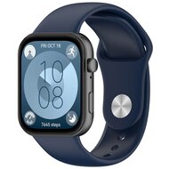 Siliconen sportband - Donkerblauw - Huawei Watch Fit 5 / 4 / 3