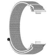 Sport loop nylon bandje - Lichtgrijs - Huawei Watch Fit 5 / 4 / 3