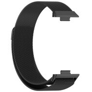 Milanese bandje - Zwart - Huawei Watch Fit 3 / Fit 4