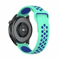 Sport Edition - Mintgroen + blauw - Xiaomi Mi Watch / Xiaomi Watch 2 / Xiaomi Watch S1 / S2 / S3 / S4