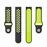 Sport Edition - Zwart + groen - Xiaomi Mi Watch / Xiaomi Watch 2 / Xiaomi Watch S1 / S2 / S3 / S4