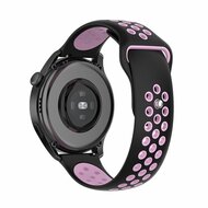 Sport Edition - Zwart + roze - Xiaomi Mi Watch / Xiaomi Watch 2 / Xiaomi Watch S1 / S2 / S3 / S4