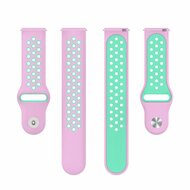 Sport Edition - Roze + groen - Xiaomi Mi Watch / Xiaomi Watch 2 / Xiaomi Watch S1 / S2 / S3 / S4