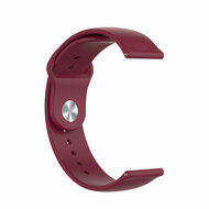 Rubberen sportband - Bordeaux - Xiaomi Mi Watch / Xiaomi Watch 2 / Xiaomi Watch S1 / S2 / S3 / S4