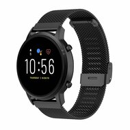 Xiaomi Mi Watch / Xiaomi Watch 2 / Xiaomi Watch S1 / S2 / S3 / S4  - Milanese bandje met klemsluiting - Zwart