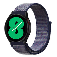 Sport Loop nylon bandje - Donkerblauw - Xiaomi Mi Watch / Xiaomi Watch 2 / Xiaomi Watch S1 / S2 / S3 / S4