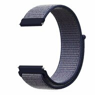 Sport Loop nylon bandje - Donkerblauw - Xiaomi Mi Watch / Xiaomi Watch 2 / Xiaomi Watch S1 / S2 / S3 / S4