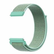 Sport Loop nylon bandje - Mintgroen - Xiaomi Mi Watch / Xiaomi Watch 2 / Xiaomi Watch S1 / S2 / S3 / S4
