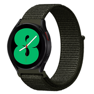 Sport Loop nylon bandje - Leger groen - Xiaomi Mi Watch / Xiaomi Watch 2 / Xiaomi Watch S1 / S2 / S3 / S4