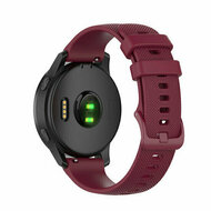Sportband met motief - Wijnrood - Xiaomi Mi Watch / Xiaomi Watch 2 / Xiaomi Watch S1 / S2 / S3 / S4