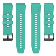 Garmin Forerunner 55 / 165 / 245 / 570 (42mm) / 645 - Siliconen gesp bandje - Turquoise