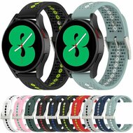 Garmin Forerunner 55 / 165 / 245 / 570 (42mm) / 645 - Dot Pattern bandje - Donkerblauw