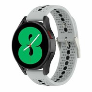 Garmin Forerunner 55 / 165 / 245 / 570 (42mm) / 645 - Dot Pattern bandje - Grijs