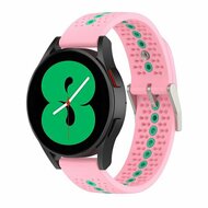 Garmin Forerunner 55 / 165 / 245 / 570 (42mm) / 645 - Dot Pattern bandje - Roze