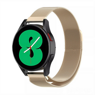 Garmin Forerunner 55 / 70 / 165 / 170 / 245 / 570 (42mm) / 645 - Milanese bandje - Vintage goud