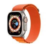 Alpine Loop nylon bandje - Oranje - Geschikt voor Apple Watch 44mm / 45mm&nbsp;/ 46mm / 49mm
