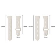 Classic sportbandje 'True Fit' - Zwart - Huawei Watch 5 - 46mm