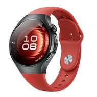 Classic sportbandje 'True Fit' - Rood - Huawei Watch 5 - 46mm