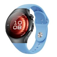 Classic sportbandje 'True Fit' - Blauw - Huawei Watch 5 - 46mm