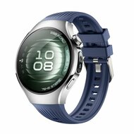 Siliconen bandje 'True Fit' - Donkerblauw - Huawei Watch 5 - 42mm