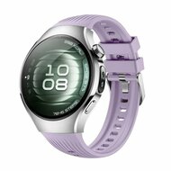 Siliconen bandje 'True Fit' - Paars - Huawei Watch 5 - 42mm