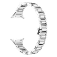 Slim fit stalen schakelband - Zilver - Samsung Galaxy Watch 8 Classic - 46mm