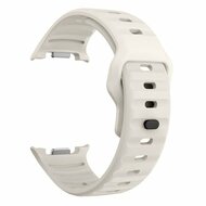 Wave siliconen band - Starlight - Samsung Galaxy Watch 8 Classic - 46mm