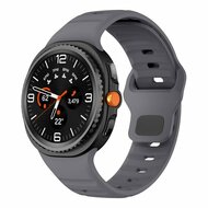 Wave siliconen band - Grijs - Samsung Galaxy Watch 8 Classic - 46mm