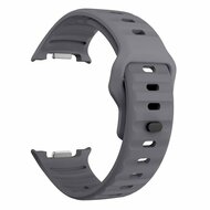 Wave siliconen band - Grijs - Samsung Galaxy Watch 8 Classic - 46mm