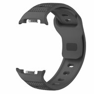 Wave met motief siliconen band - Zwart - Samsung Galaxy Watch 8 Classic - 46mm