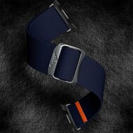 Nylon Loop bandje - Donkerblauw - Samsung Galaxy Watch 8 Classic - 46mm