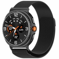 Milanese band - Zwart - Samsung Galaxy Watch 8 Classic - 46mm